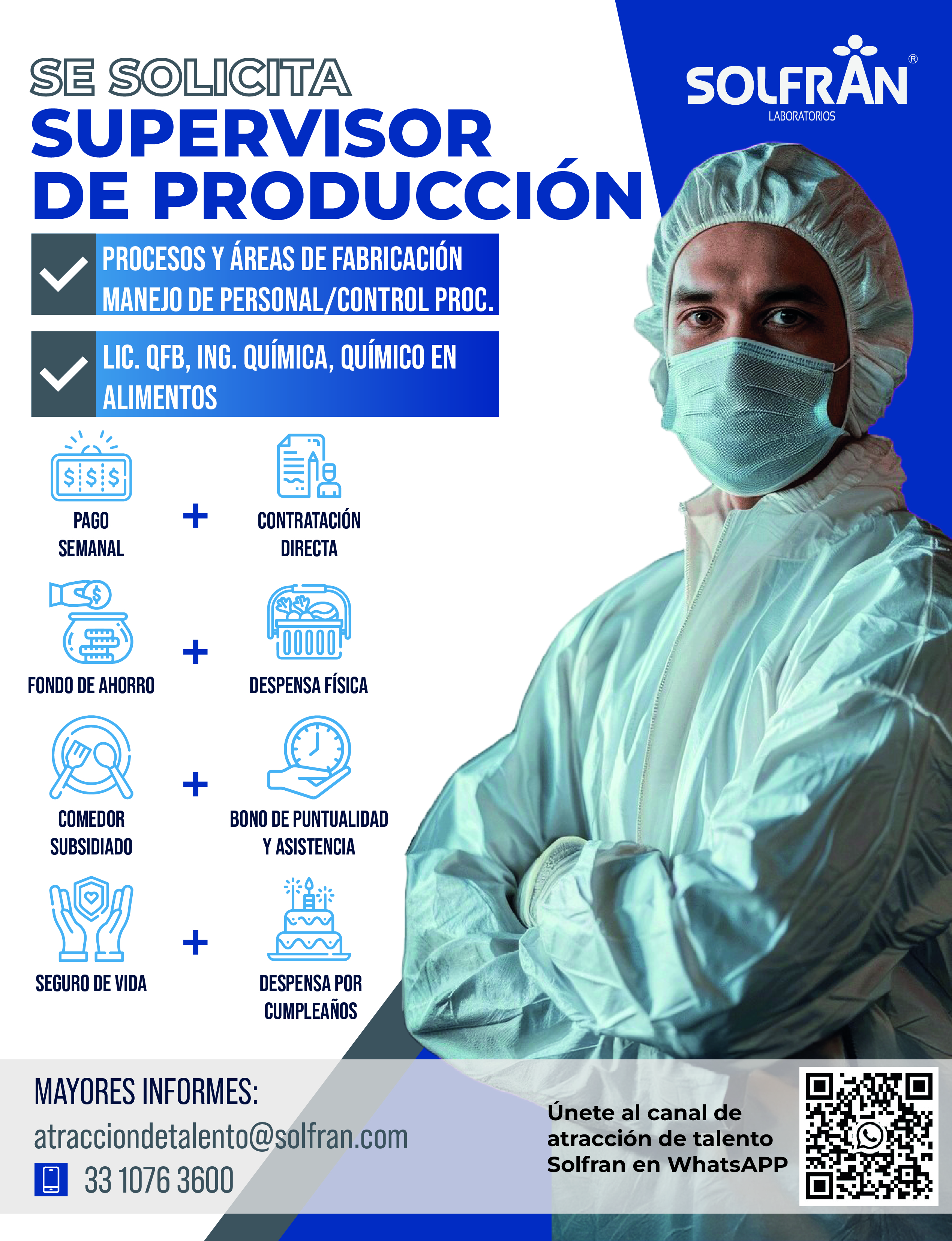 Supervisor de Producción